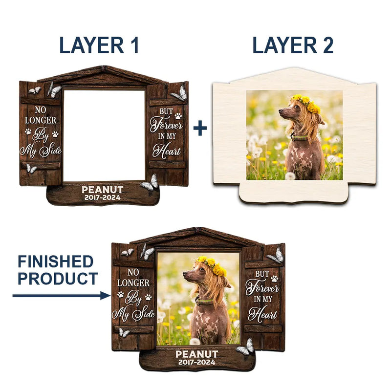 Custom Photo Memorial Pet You Were My Favorite Hello - Personalized Custom Shaped Car Visor Clip