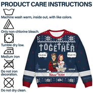 Gift For Couples - Christmas Couples Together Since - Personalized Unisex Ugly Sweater