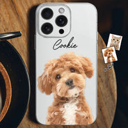 Pet Lovers, Dog Lovers, Cat Lovers - Custom Photo Your Dog Cat Pet - Personalized Clear Phone Case