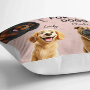 Pet Lovers, Dog Lovers, Funny - Reserved For The Dogs 3D Effect - Personalized Pillow