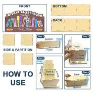Teacher, Happy - Teacher You Are Kind Creators Special Important Trusted Unique Smart - Personalized Wooden Pen Pencil Holder