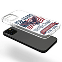 Independence Day,America 250th,Gift For Yourself,Happy,No Custom,Gift For Women,Gift For Men - Semiquincentennial Eagle 250th Anniversary We The People - Personalized Clear Phone Case