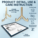 Custom Photo,New Dad,New Mom,New baby,Gift For Father,Photo - Pencil Sketch,Calendar,Adorable - Custom Photo Pencil Sketch Calendar The Day You Became My Mom Dad - Personalized 2-Layered Wooden Plaque With Stand