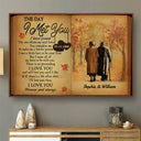 Old Couple The Day I Met You - Anniversary Gift - Personalized Custom Poster