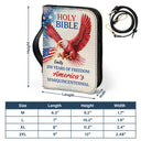 Independence Day,America 250th,Gift For Yourself,Gift For Women,Gift For Men,Gift For Mother,Gift For Father,Gift For Grandpa,Gift For Grandma,Gift For Grandparents - Patriotic Faith America 250 Years Of Freedom - Personalized Bible Cover