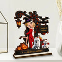Anniversary,Halloween,Romantic,Gift For Couples,Vector - Pet Couple Till Death Do Us Part Halloween Anniversary Gift - Personalized Custom Shaped Wooden Plaque