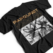 Gift For Husband,Parents,Gift For Yourself,Gift For Men,Gift For Grandpa,Gift For Father,Love,French,Gift For Grandparents,Non-Eng,Photo,Sentimental - Photo Personnalisable En Noir Et Blanc Pour Papa Grand-Père - T-Shirt Personnalisé