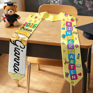 Graduation,Gift For Kids,Gift For Daughter,Adorable - Pre-K Preschool Kindergarten Graduate - Personalized Kid Graduation Stole
