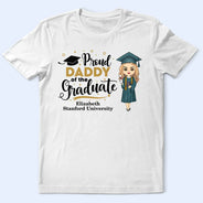 Graduation,Family,Gift For Sibling,Parents,Happy - Proud Family Of The Graduate - Personalized T Shirt