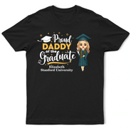Graduation,Family,Gift For Sibling,Parents,Happy - Proud Family Of The Graduate - Personalized T Shirt