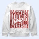 Summer, Reading, Gift For Yourself, Playful, Vector - Proud Member Beach Book Club - Personalized T Shirt
