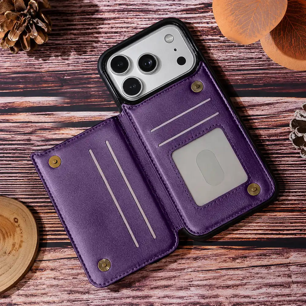 Cat Mom,Cat Lovers,Pet Lovers,Funny - The Cat Mother 3d Effect - Personalized Leather Flip Wallet Phone Case