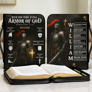 Christian, Gift For Yourself - Put On The Full Armor Of God Bible - Personalized Bible Cover