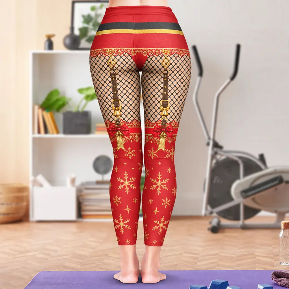 Christmas,Gift For Women,Gift For Yourself,Gifts For Her,Humorous,Icon,Top Market - Funny Gag Gift For Wife Girlfriend Besties - Personalized Christmas Character Sexy Outfit Leggings