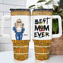 Dope Black Mom - Gift For Mom - Personalized 40oz Tumbler With Straw