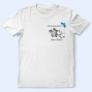 A Piece Of My Heart Lives In Heaven - Personalized T Shirt