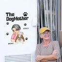 The Dog Mother Dog Mom - Personalized Decor Decal