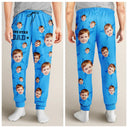 Gift For Father - Custom Photo 5 Star Dad - Personalized Pajama Pants