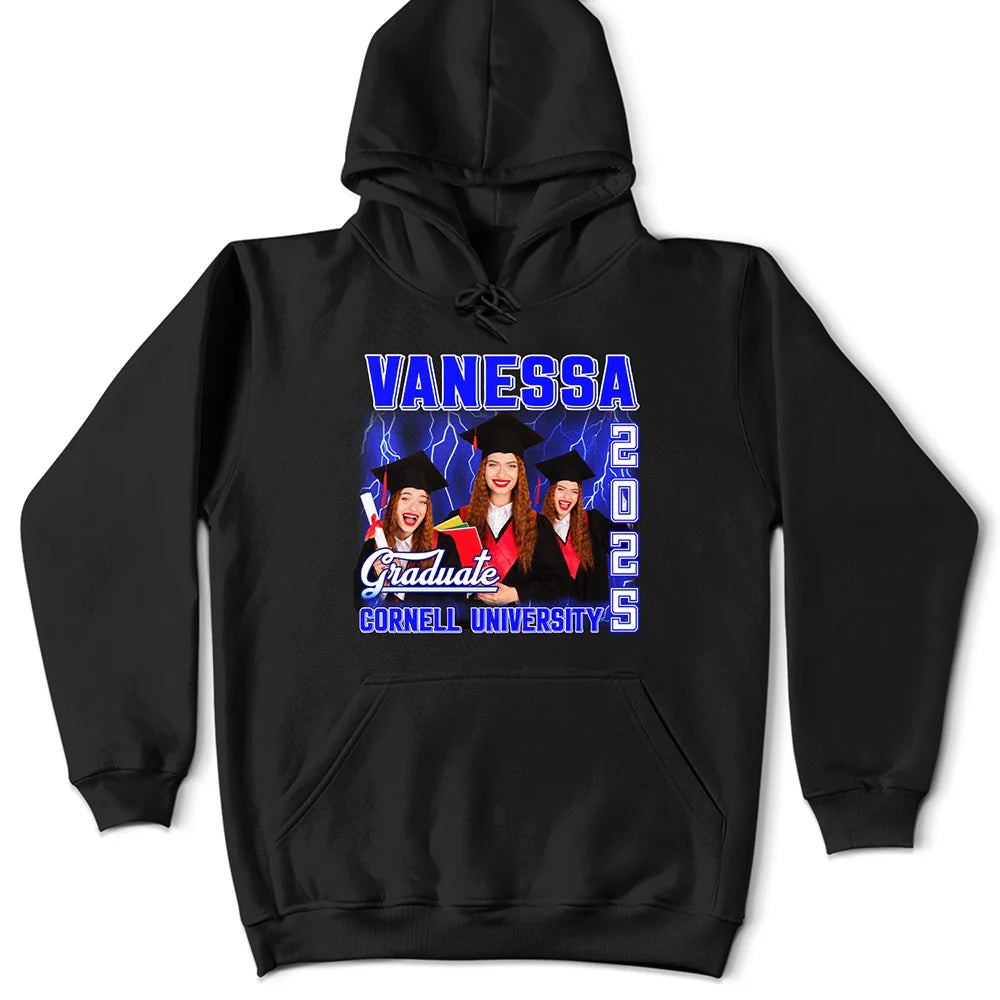 Graduation,Gift For Yourself,Gift For Women,Gift For Men - Custom Photo Graduation Congratulations - Personalized T Shirt
