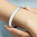 Gift For Yourself,Gift For Women,Gift For Men - Medical ID Health Condition - Personalized Bangle Bracelet Cuff