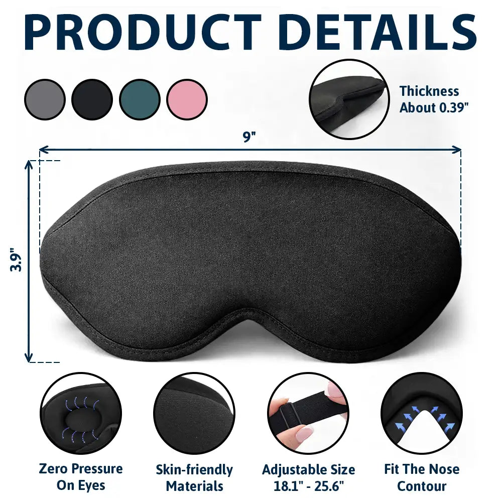 Graduation,Gift For Women,Gift For Men,Happy - Graduated Can I Go Back To Bed Now - Personalized 3D Sleep Mask
