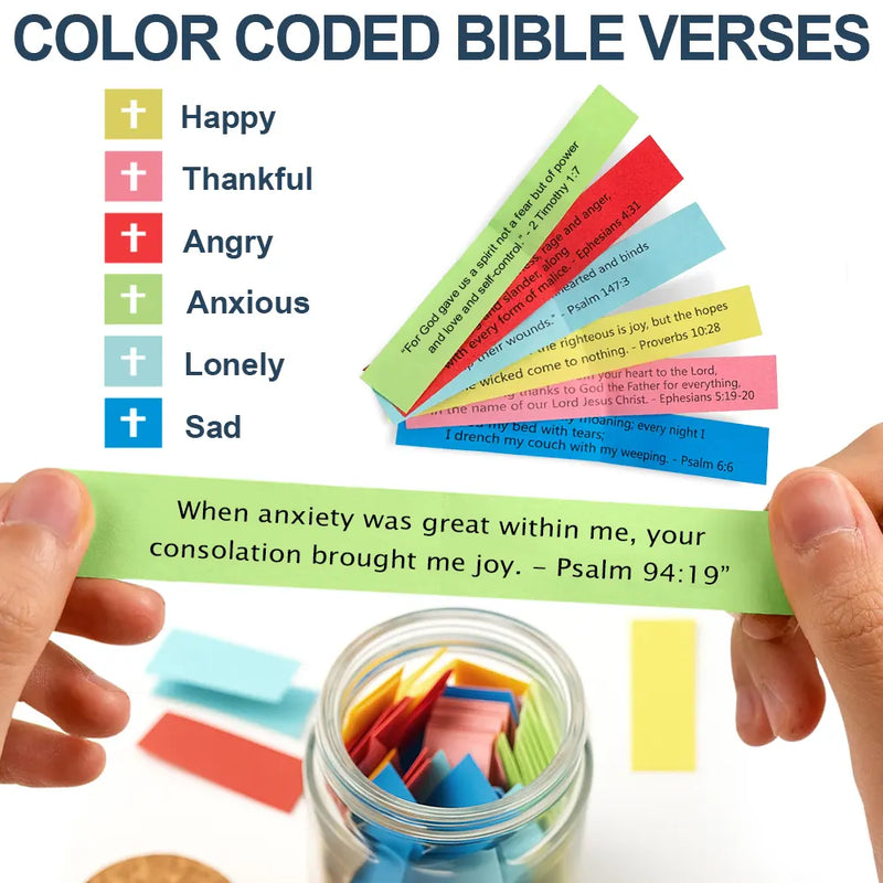 Love,Gift For Yourself,Christian - Read Me When - Personalized Bible Verse Jar
