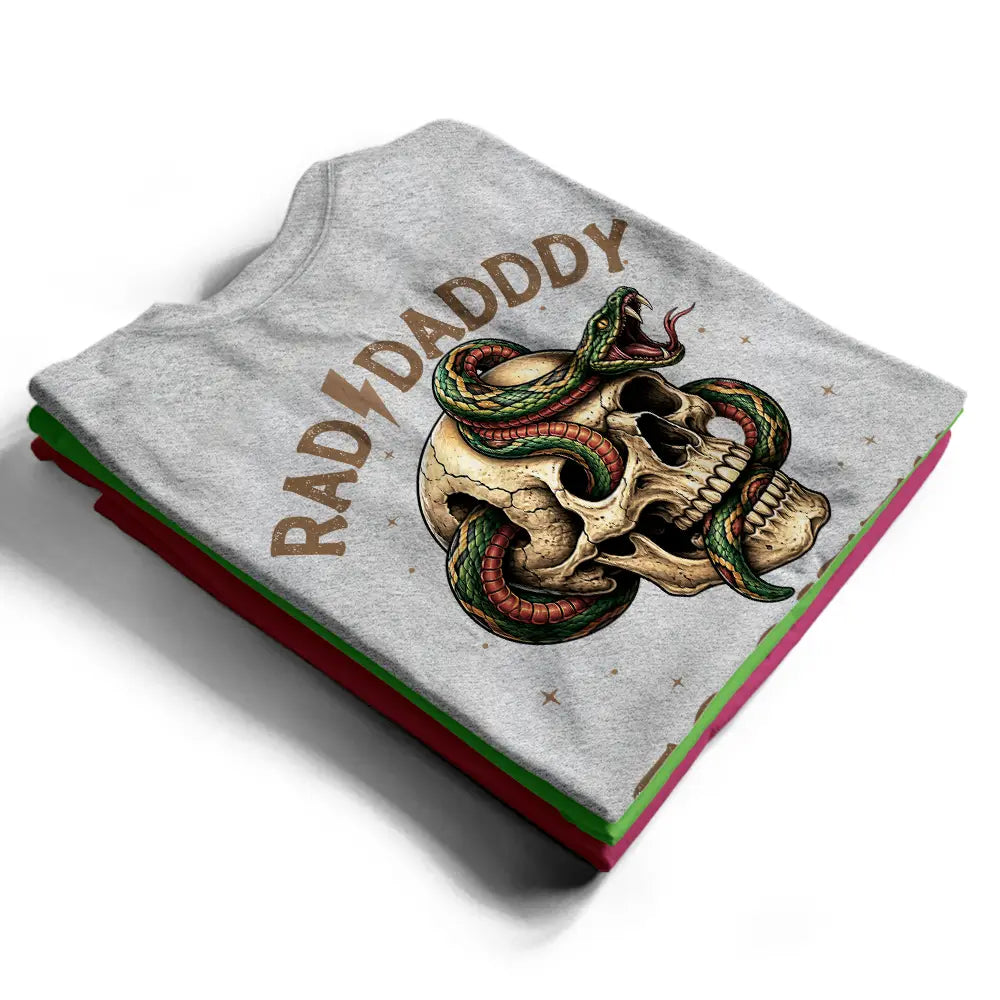 Gift For Father,Gift For Grandpa,Non-Eng,Icon,Proud - Rad Dad Society - Personalized T Shirt
