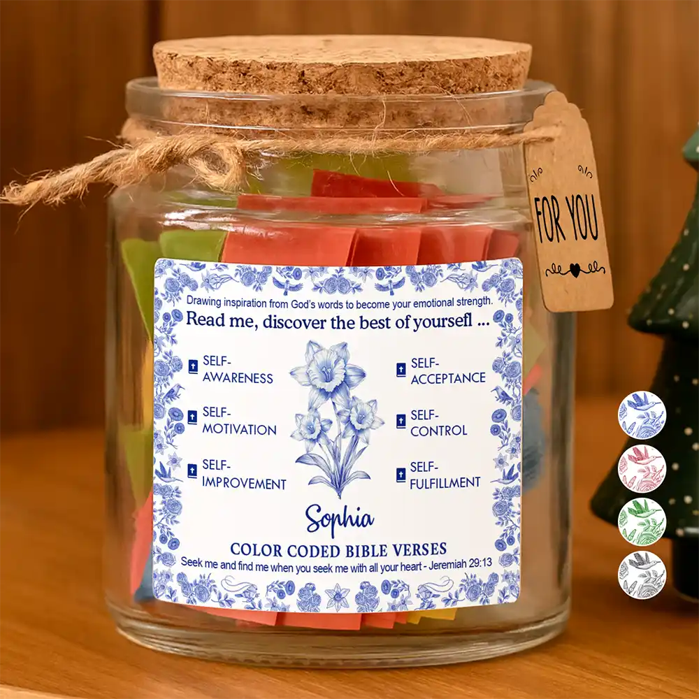 Read Me Discorver The Best Of - Personalized Bible Verse Jar
