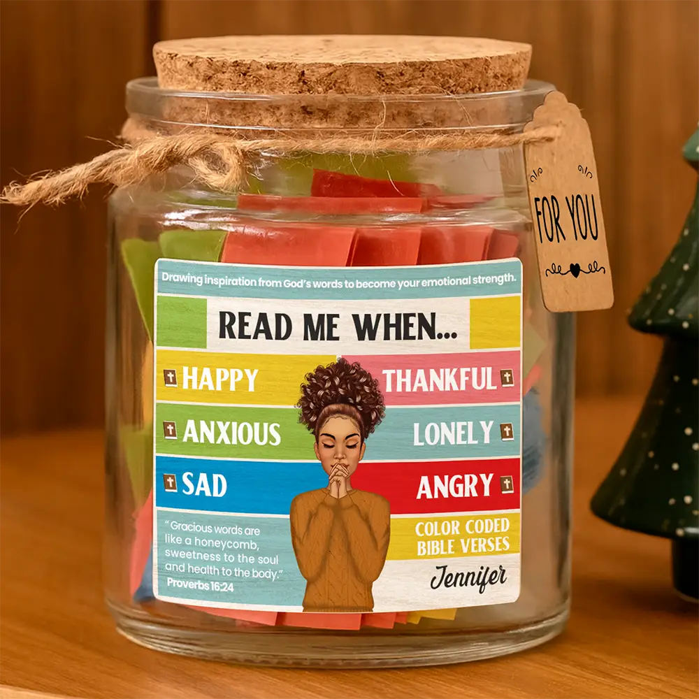 Read Me When - Personalized Bible Verse Jar