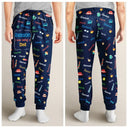 Gift For Grandpa,Gift For Father,Funny - Reason I Love Being A Grandpa Dad Custom Names - Personalized Pajama Pants