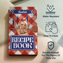 Gift For Yourself,Gift For Women,Cooking,Happy - Recipe Cookbook 3D Effect Turban Woman - Personalized Leather Vintage Journal