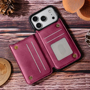 Gift For Grandma, Love, Gift For Mother - Living That Grandma Life - Personalized Leather Flip Wallet Phone Case