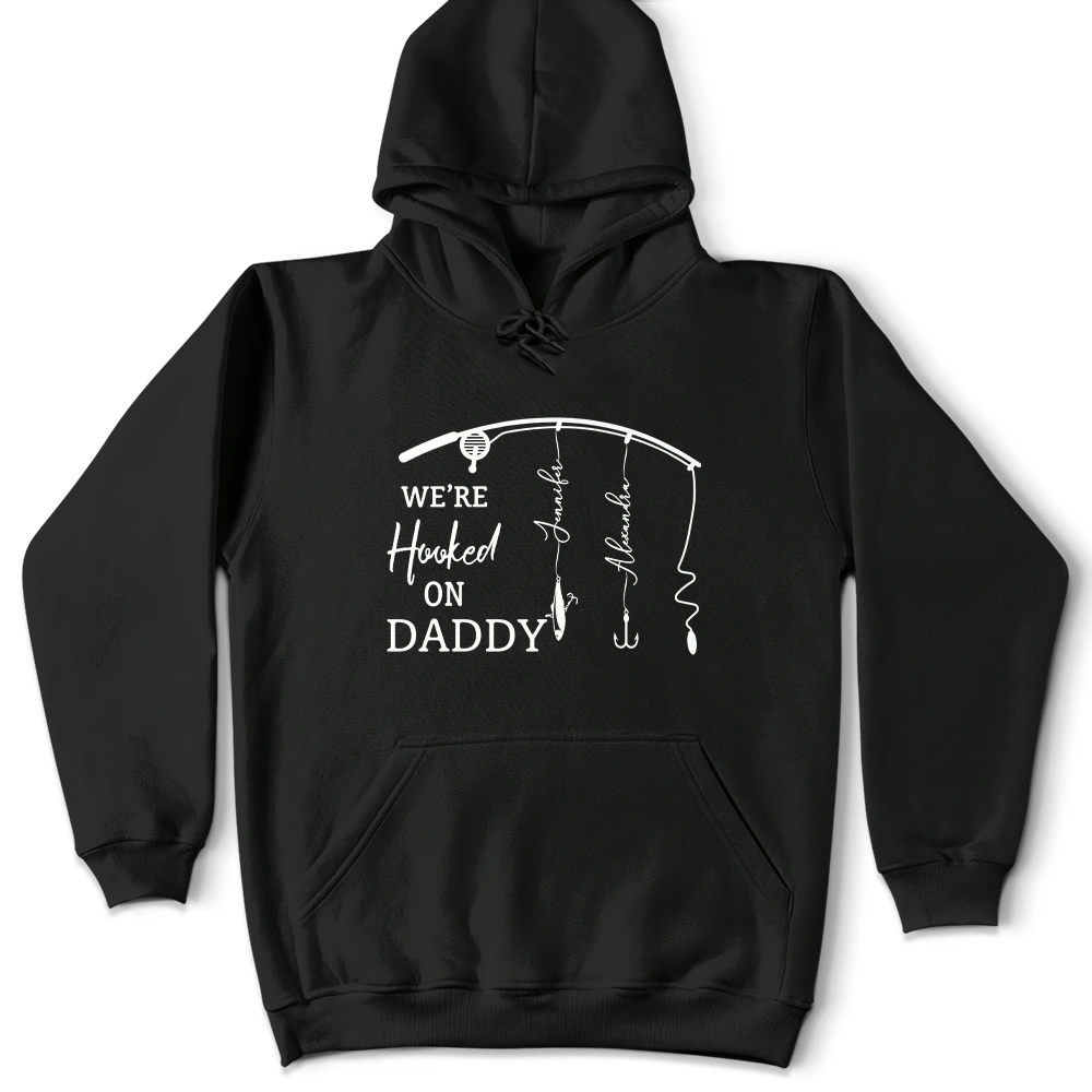 Dad's Hobby,Fishing,Gift For Father,Non-Eng,Icon,Playful - Reel Cool Dad Grandpa - Personalized T Shirt