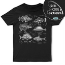 Gift For Father,Gift For Grandpa,Fishing,Top Market,Non-Eng,Icon,Proud - Reel Cool Grandpa Dad - Personalized T Shirt