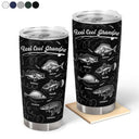 Gift For Father,Fishing,Proud,Icon - Reel Cool Grandpa Dad - Personalized Tumbler