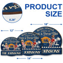 Gift For Couples,Gift For Husband,Gift For Wife,Gift For Boyfriend,Gift For Girlfriend,Patio,Poolside - Relax Unwind Patio Time 3D Couple - Personalized Custom Shaped Wood Sign