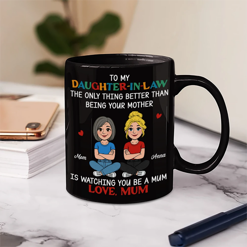 Gift For Daughter,Gift For Women,Happy - Retro Style The Only Thing Better Than Being Your Mother - Personalized Mug