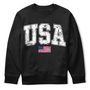 Retro USA Flag - T Shirt