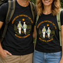 Retro Adventure Partners For Life - Personalized T Shirt