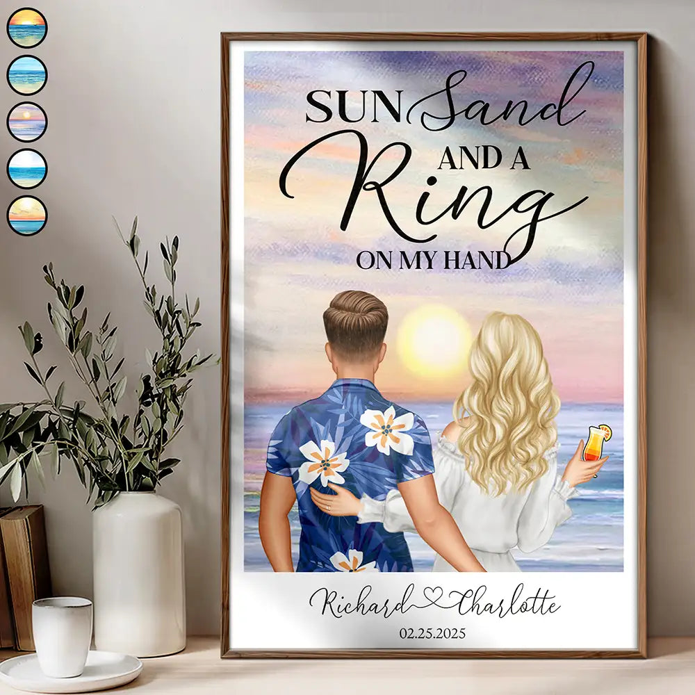 Ring On My Hand - Personalized Poster