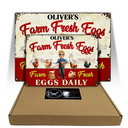 Funny, Farm, Gift For Wife, Gift For Yourself, Gift For Women - Rise And Shine Mother Cluckers - Personalized Classic Metal Signs