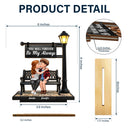 Gift For Couples,Old Couples,Gift For Husband,Gift For Wife,Gift For Boyfriend,Gift For Girlfriend,LGBT,Love,Top Market - Romantic Flannel Couple You & Me We Got This - Personalized Custom Shaped 2-Layered Acrylic Wooden Plaque