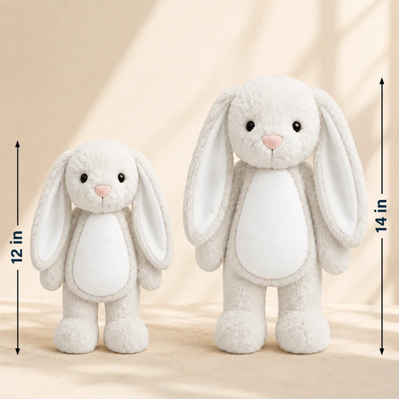 I Am Kind I Am Smart - Personalized Soft Toy Bunny