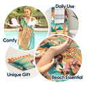 Gift For Yourself,Gift For Women,Beach,Summer,Happy - Salty But Sweet - Personalized Beach Towel