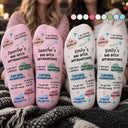 Top Market, Christmas, Humorous, Gift For Yourself, Gift For Women, Icon - Sassy Girl Daily Affirmation Gift For Her, Bestie, Colleagues - Personalized Socks