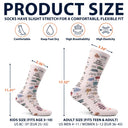 Top Market, Christmas, Humorous, Gift For Yourself, Gift For Women, Icon - Sassy Girl Daily Affirmation Gift For Her, Bestie, Colleagues - Personalized Socks