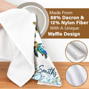 Family,Icon,Happy - Sea Turtle Happy Family - Personalized Kitchen Towel