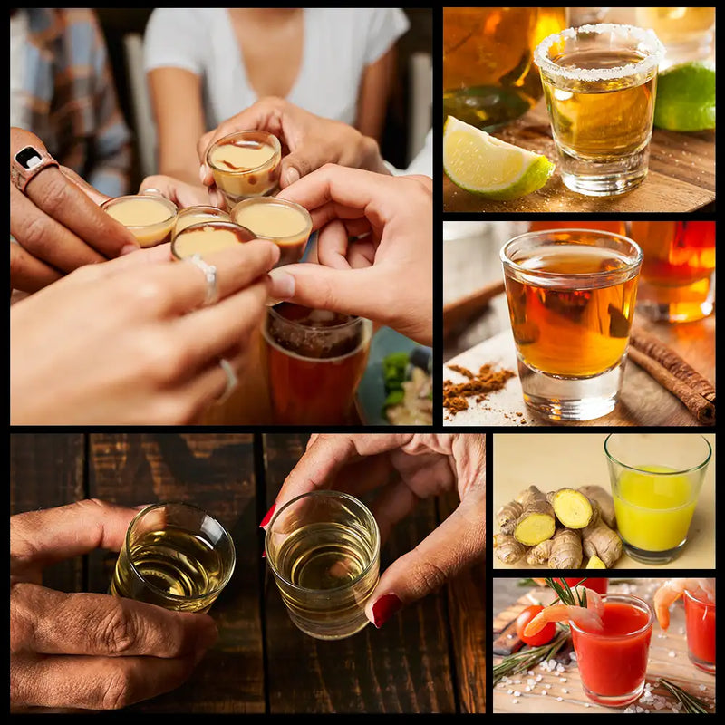 Gift For Yourself, Gifts For Colleagues, Funny - Funny Chicken F-Caw-F - Personalized Shot Glass