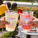Teacher,Humorous,Back To School,Custom Text - Silly Goose Bruh We Back To School - Personalized Frosted Cups