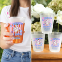 Teacher,Humorous,Back To School,Custom Text - Silly Goose Bruh We Back To School - Personalized Frosted Cups